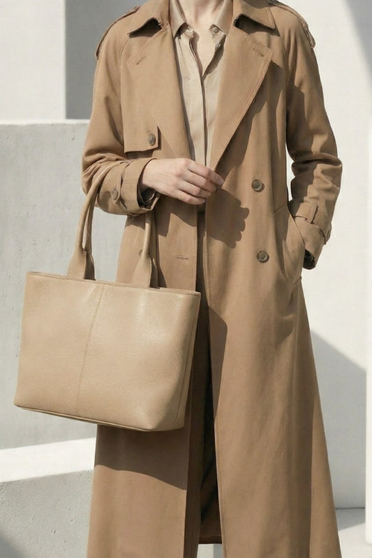 A.A Classic Beige Tote 2