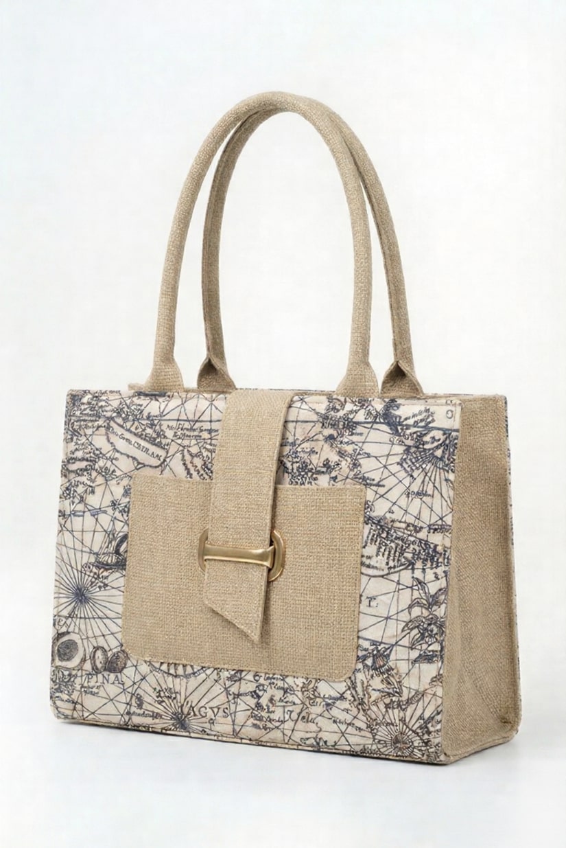 A.A Bags - Modera Beige-Navy
