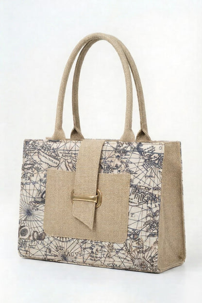 A.A Bags - Modera Beige-Navy