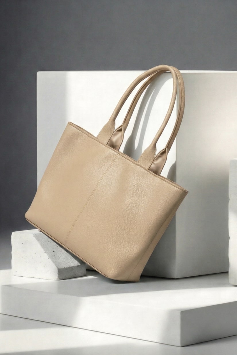 A.A Classic Beige Tote 3