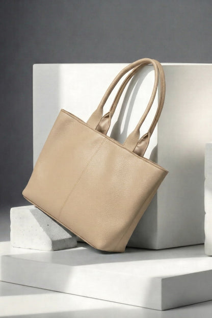 A.A Classic Beige Tote 3
