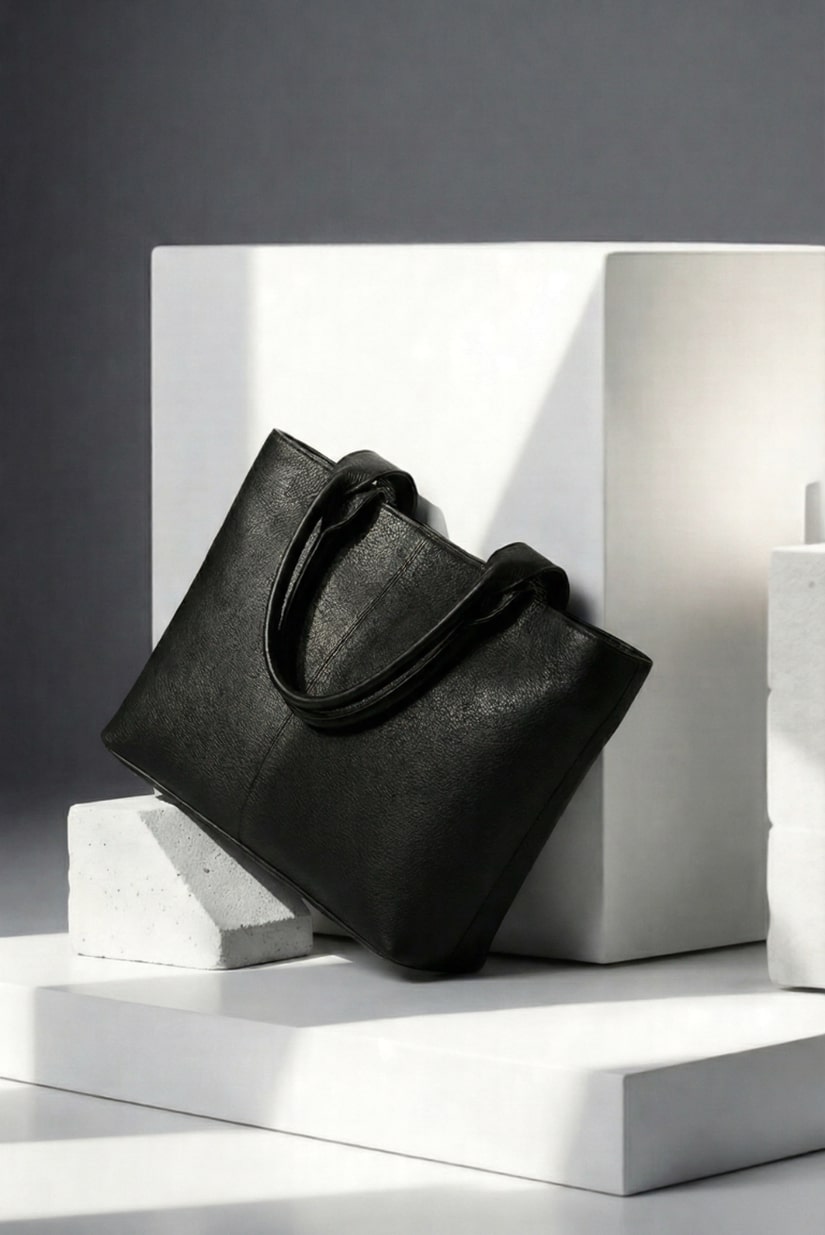 A.A Classic Black Tote 3