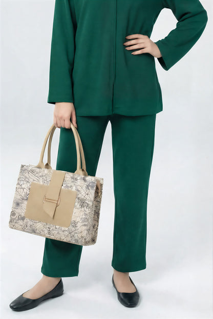 A.A Bags - Modera Beige-Navy