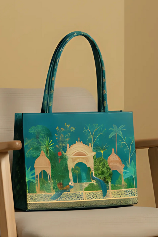 A.A bags - Scenic Palace Print Everyday Tote
