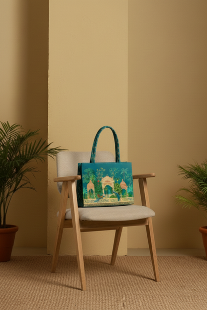 A.A bags - Scenic Palace Print Everyday Tote