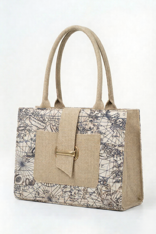 A.A Bags - Modera Beige-Navy